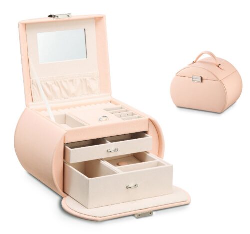 this is an image of a princess style jewelry box.