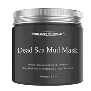 Pure Body Naturals Dead Sea Mud Mask for Face and Body for girls 
