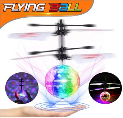This is an image of Boy's hand controlled helicopter ball in colorful colors