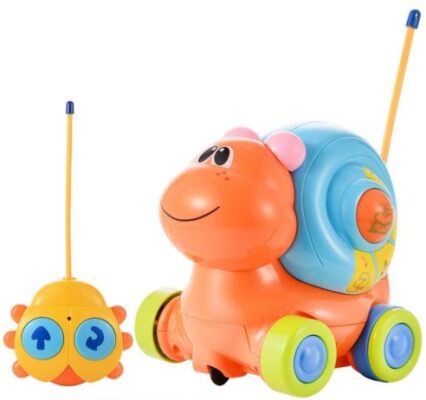 This is an image of RC snail toy for toddler 