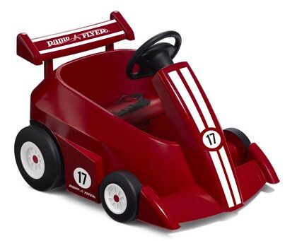 This is an image of Radio flyer grow with me racer for kids 