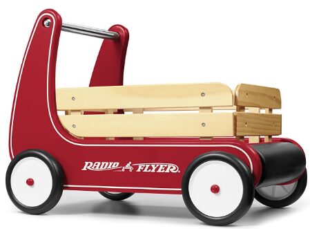 This is an image of Classic radio flyer walker wagon for kids