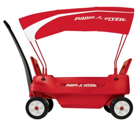 This is an image of Radio flyer wagon canopy for kids