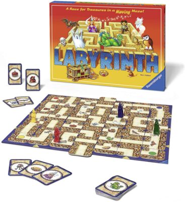 This is an image of labyrinth board game designed for kids