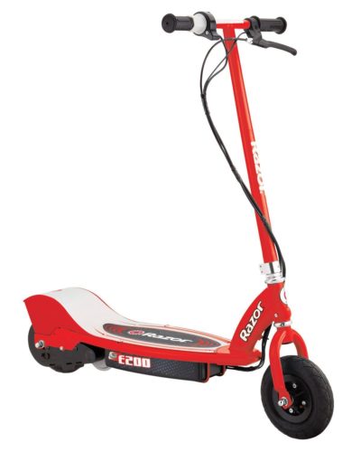 Razor E200 Electric Powered Motorized Kids Ride-On Scooter - Red