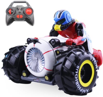 This is an image of Radio Control Bike Rock Crawler