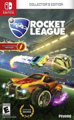 This is an image of a Rocket League game. 