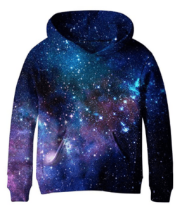 SAYM Big Girls Galaxy Fleece Pockets Sweatshirts for teens 