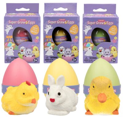 this is an image of a 1-pack hatch and grow Easter gift for kids. 