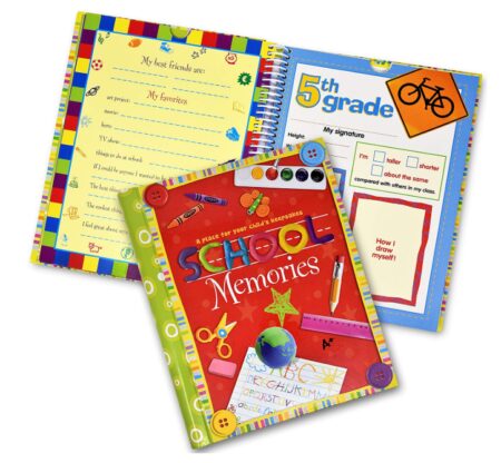 This is an image of a scrapbook photo for kids preschool memories.