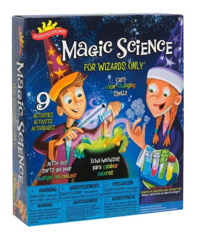 magic science gift game set