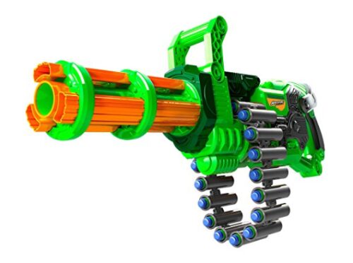 This is an image of a scorpion motorized gatling dart blaster for kids and adults. 