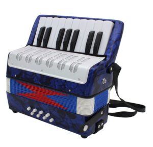 this is an image of a 17 key accordion
