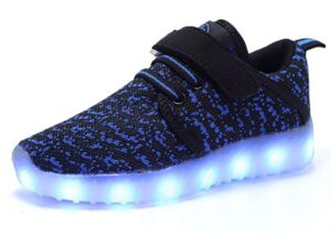 this is an image of aosifu lightweight led shoes