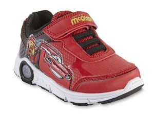this is an image of lightning mcqueen light up shoes