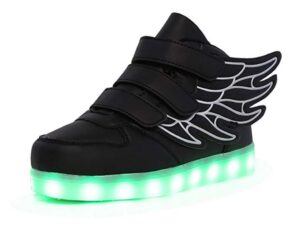 this is an image of led high tops with wings