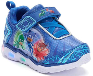this is an image of PJ masks flashing sneakers