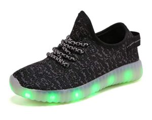 this is an image of breathable led sneakers