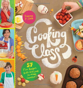 this is an image of thecooking class book for kids