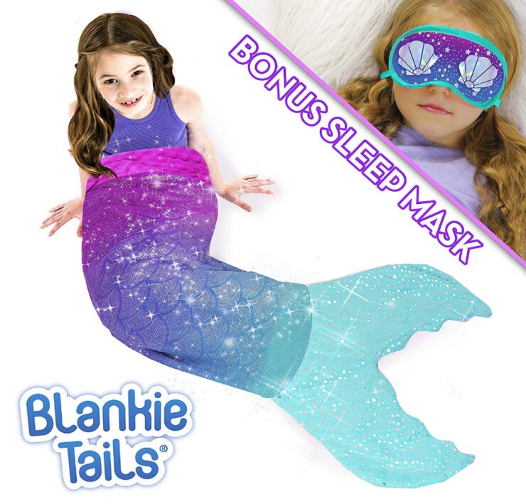 this is an image of the blankie tails mermaid
