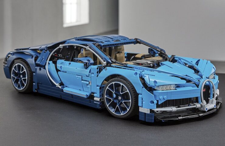 this is an image of a lego technic car
