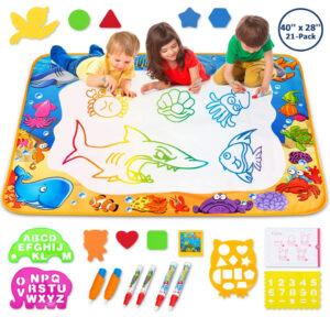 this is an image of a water doodle mat
