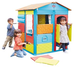 this is an image of a little tikes build a house