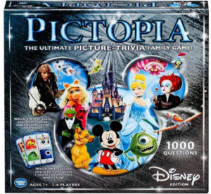 this is an image of the disney pictopia game