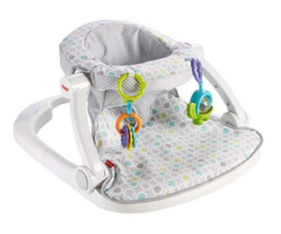 this is an image of a sit me up floor seat for babies. 