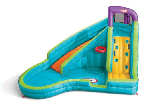 this is an image of a slam 'n curve slide for kids. 