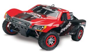 this is an image of a Slayer Pro racing truck for kids.