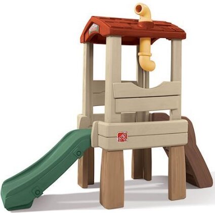 This is an image of slide and climber playhouse for toddlers by Supreme Savings