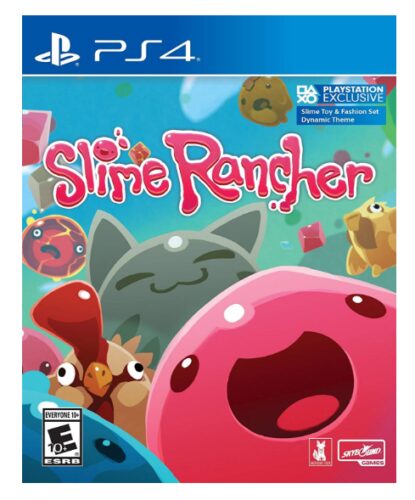 This is an image of a Slime Rancher kids game ps4.