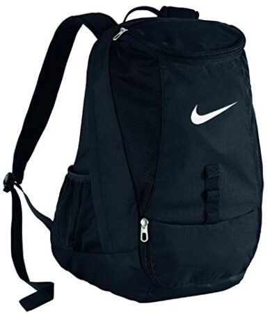 This is an image of nike club team backpack in black color 