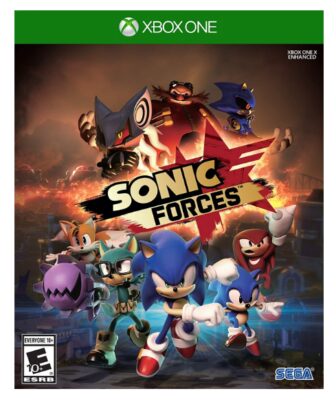 this is an image of a Sonic forces for kids. 