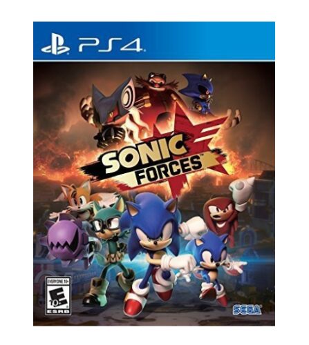 This is an image of a Sonic Forces good playstation 4 games for kids