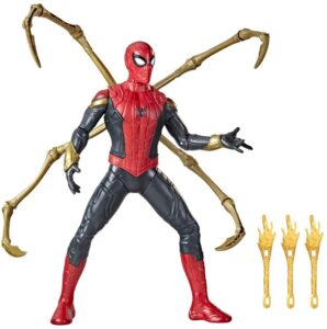 Spider-Man Marvel Deluxe 13-Inch-Scale Thwip Blast Integrated Suit Action Figure