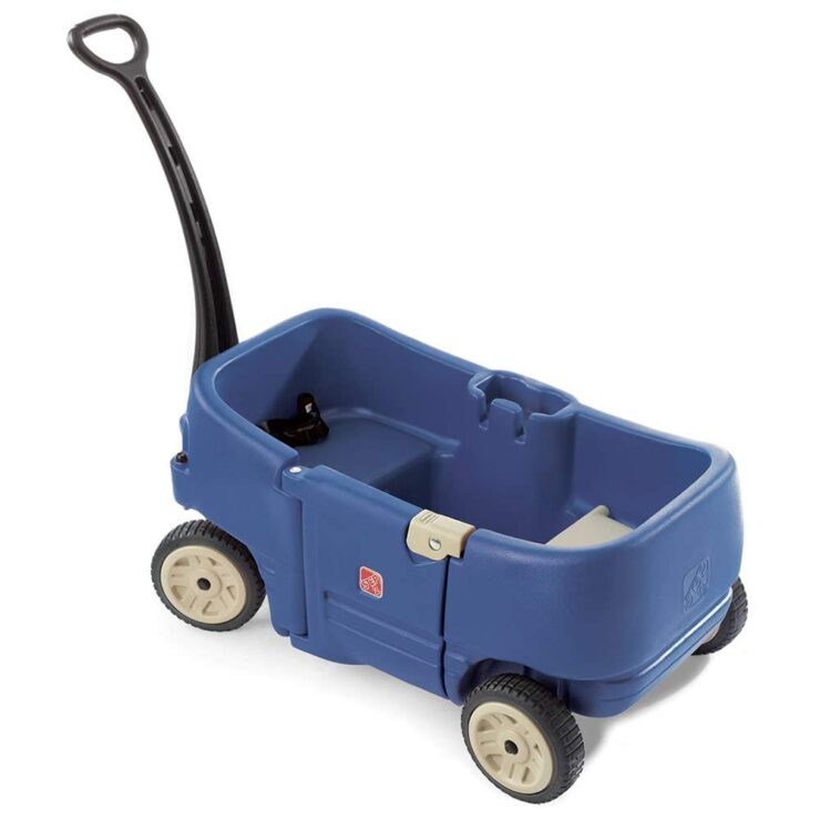 wagon for two blue designed for kis