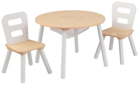 This is an image of KidKraft Round Table and 2 Chair Set