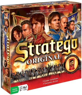 This is an image of The classic game of battlefield strategy board game designed for kids