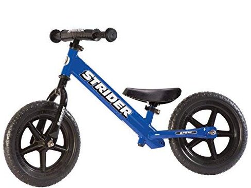 This is an image of Strider Classic Balance Bike in blue