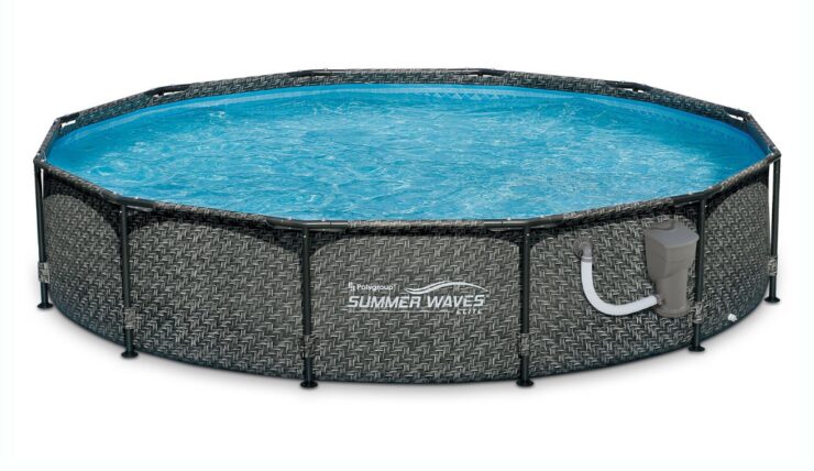 this is an image of the Summer Waves 12' x 33 Above Ground Pool Set