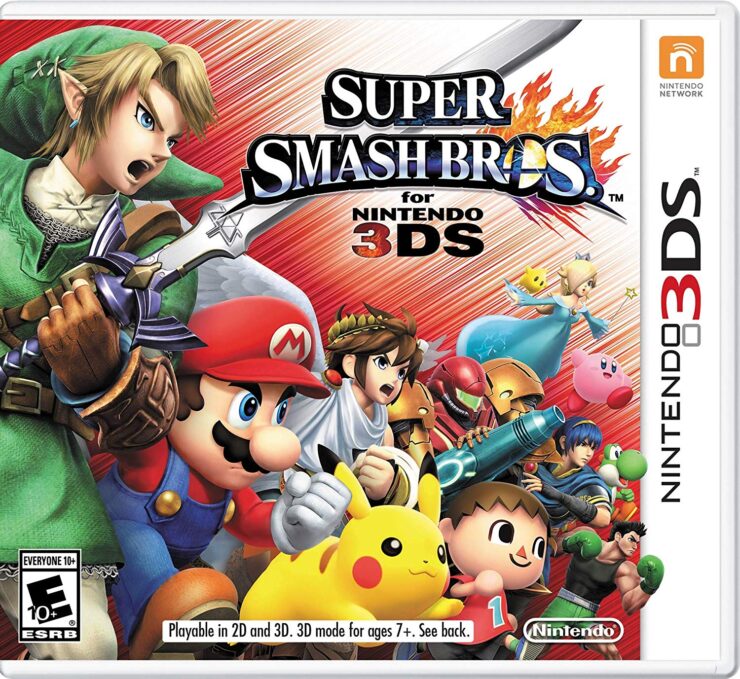 Super Smash bros 3ds game