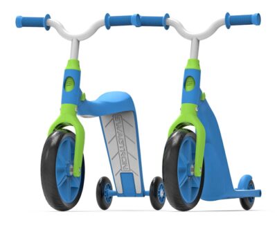 this is an image of a blue balance trike and training bike for kids ages 2 to 5 years. for little kids. 