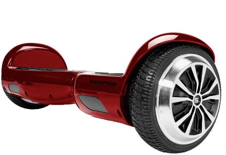 This is an image of overboard Electric Self-Balancing Scooter In Red Color