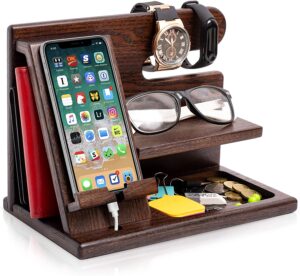 Wood Phone Docking Station