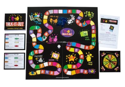 this is an image of a therapeutic board game for teens. 