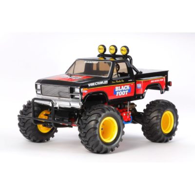 This is an image of a brown blackfoot RC Tamiya. 