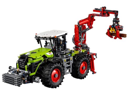 this is an image of a Technic CLAAS XERION building kit for kids and adults. 