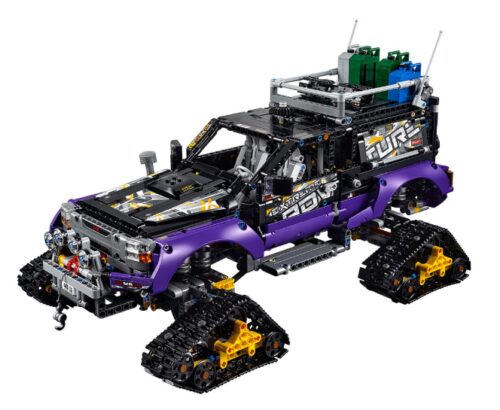 this is an image of a Technic extreme adventure building kit for kids and adults. 